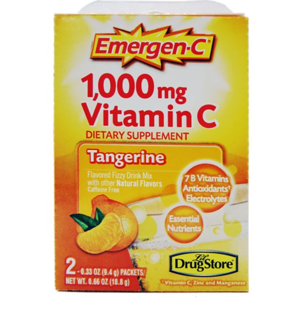 Emergen-C Tangerine Drink Mix - 2 Count