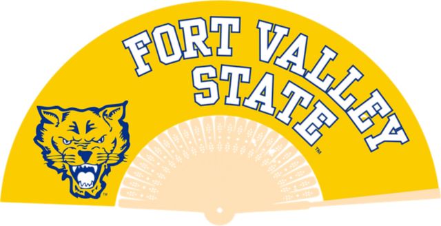 Fort Valley State University Wildcats Hand Fan