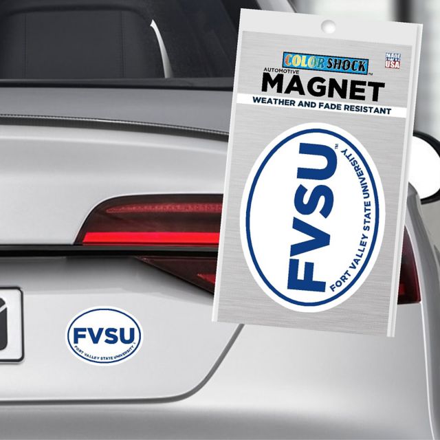 Fort Valley State University 4x4 Magnet